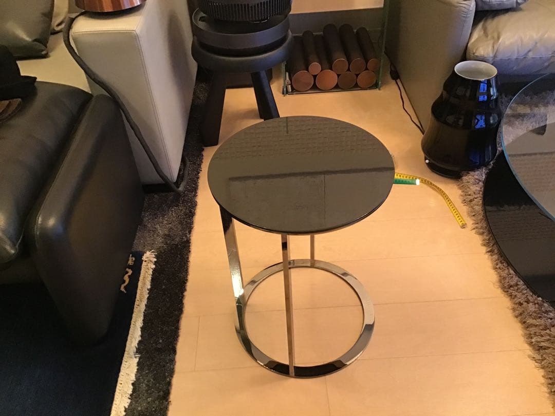 極美品　B&B italia サイドテーブル　フランク　高級。カッシーナ