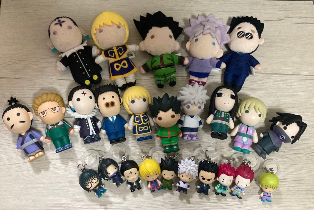 ハンターハンター　ヒソカのおもちゃ箱　めじるしアクセサリー USJ マスコット