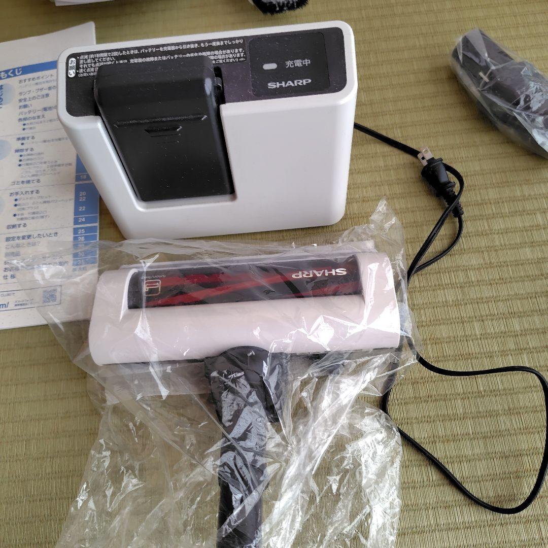 SHARP EC-AS700 掃除機 本体、新品アタッチメント、充電器２個、箱付