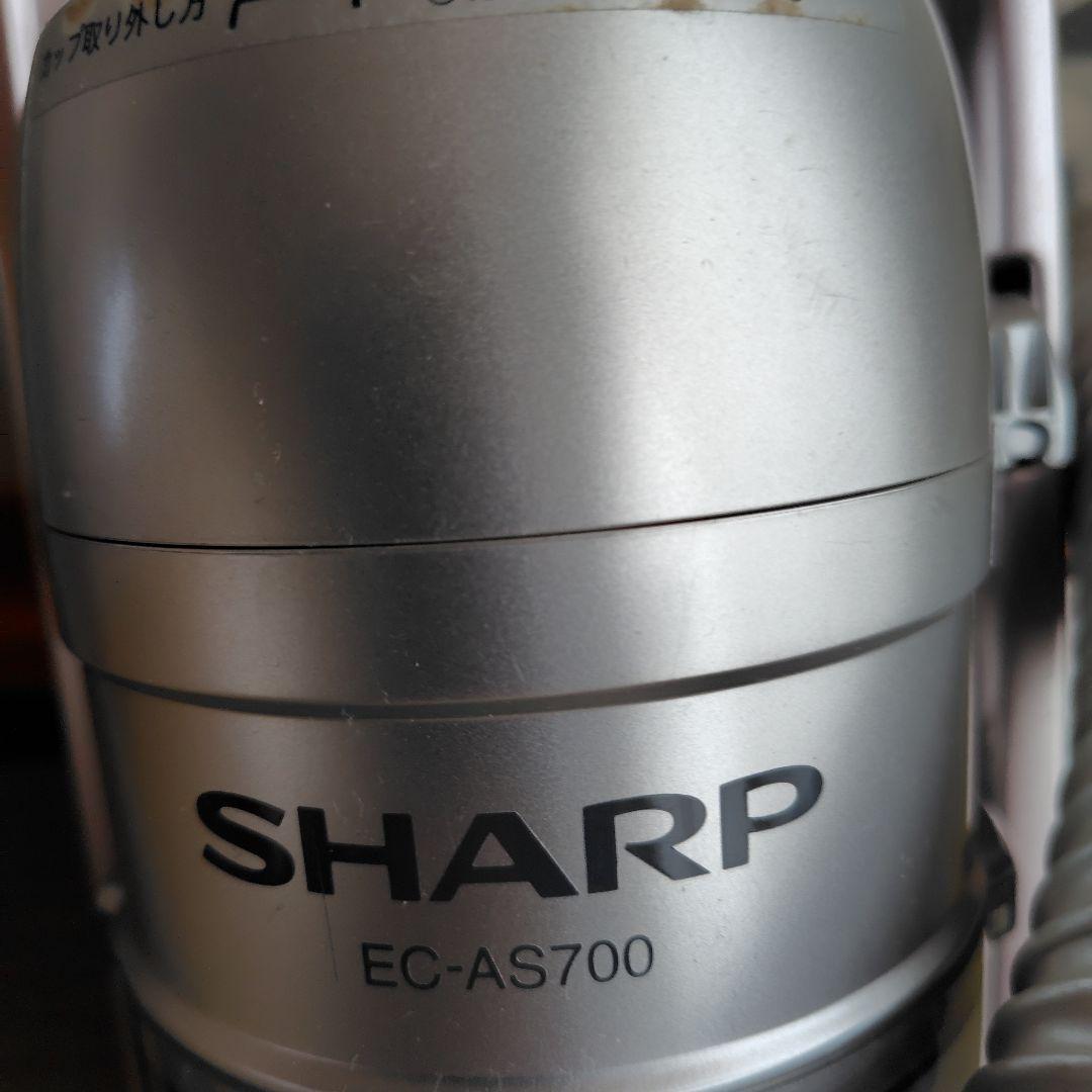 SHARP EC-AS700 掃除機 本体、新品アタッチメント、充電器２個、箱付