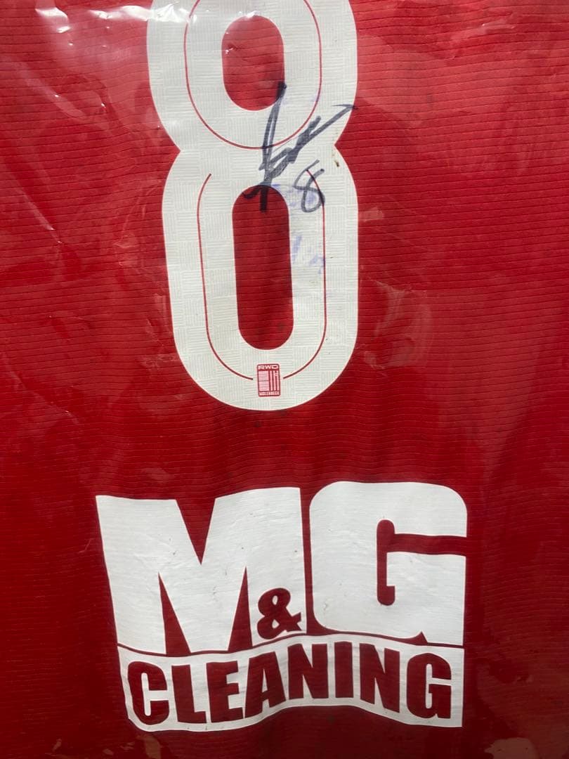 モレンベーク　ユニフォーム　実使用　サイン入り