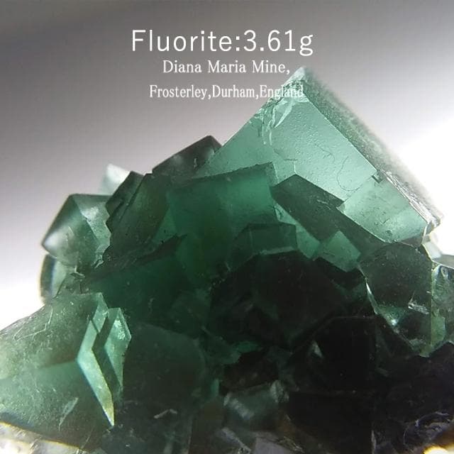 3.61g　ダイアナマリア鉱山　フローライト　鉱物標本