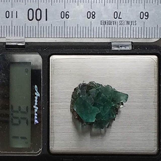 3.61g　ダイアナマリア鉱山　フローライト　鉱物標本