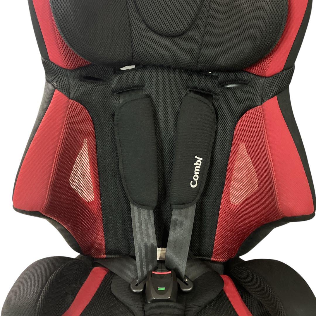 ✨美品✨ コンビ　ジョイトリップ エアスルーＧＧ　レッド　ジュニアシート