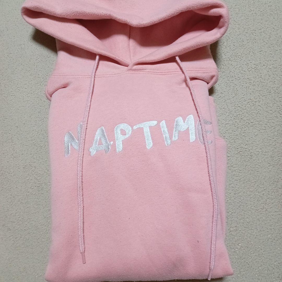 ナップタイム 　naptime. Nissy 西島隆弘　パーカー　ピンク