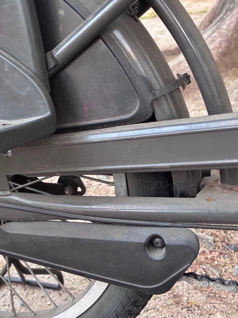 人気良品！！bikke 2b 非電動　20型 3段ギア チャイルドシート付き