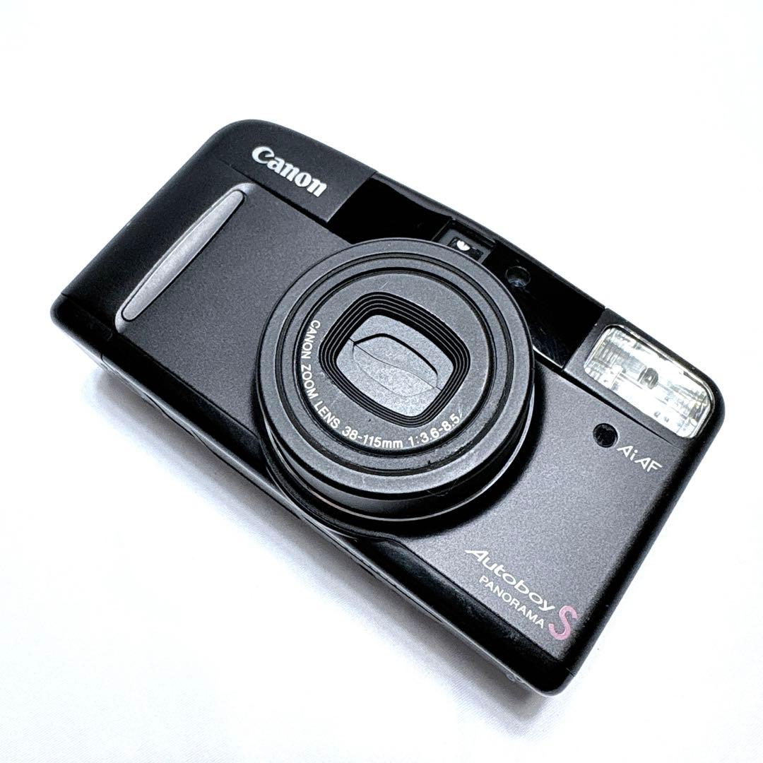 Canon Autoboy S PANORAMA ブラック フィルムカメラ