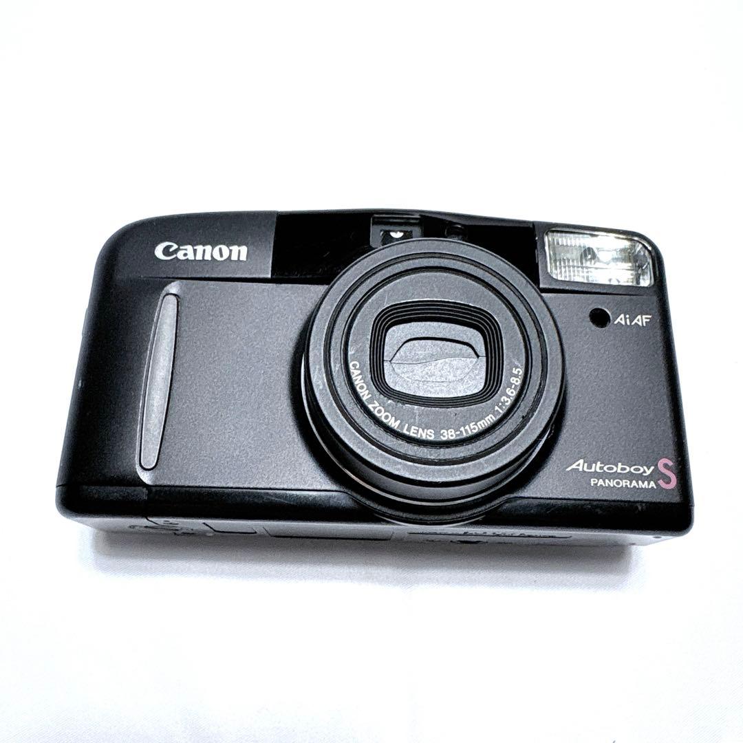 Canon Autoboy S PANORAMA ブラック フィルムカメラ