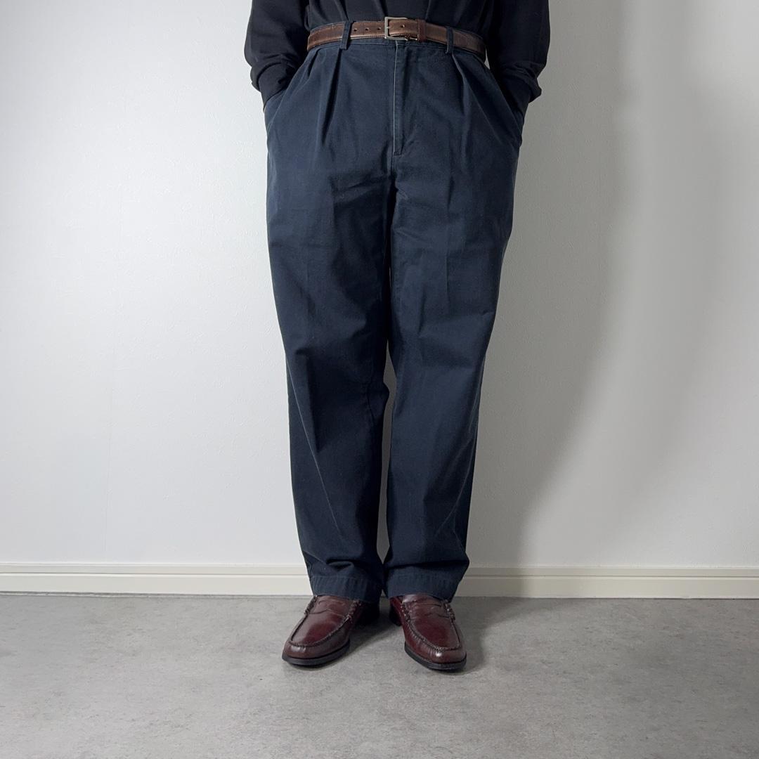 90sUSA製PoloRalphLaurenポロチノANDREW W32 古着