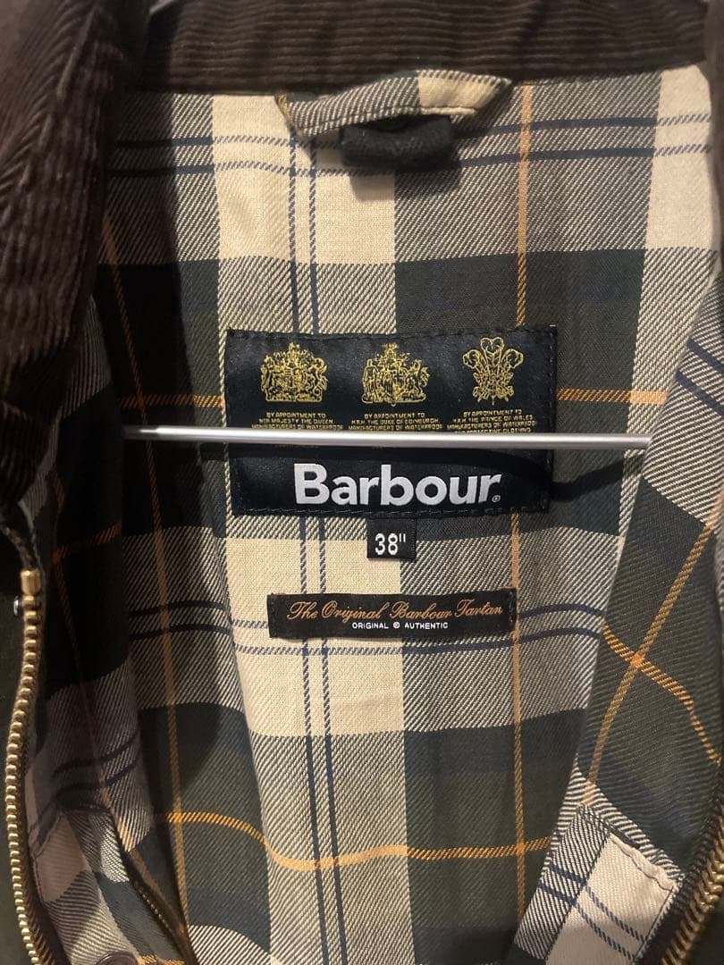 Barbour ビテイル　セージ　38