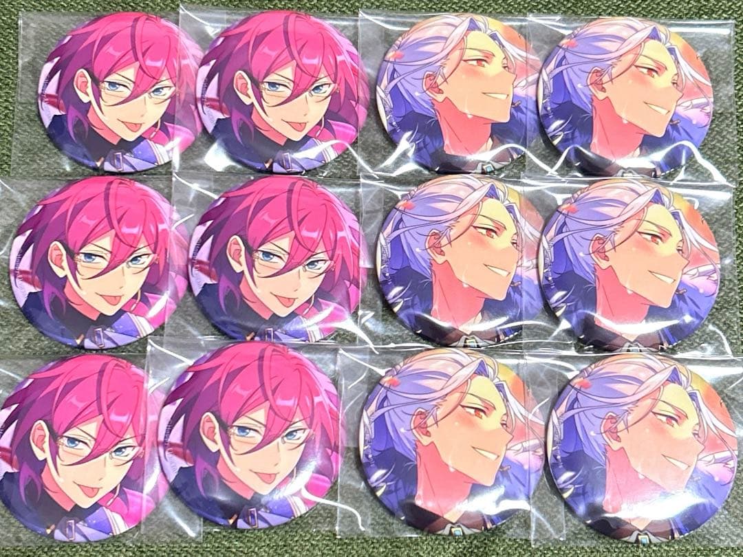 あんスタ イベコレ 缶バッジ 七種茨 乱凪砂