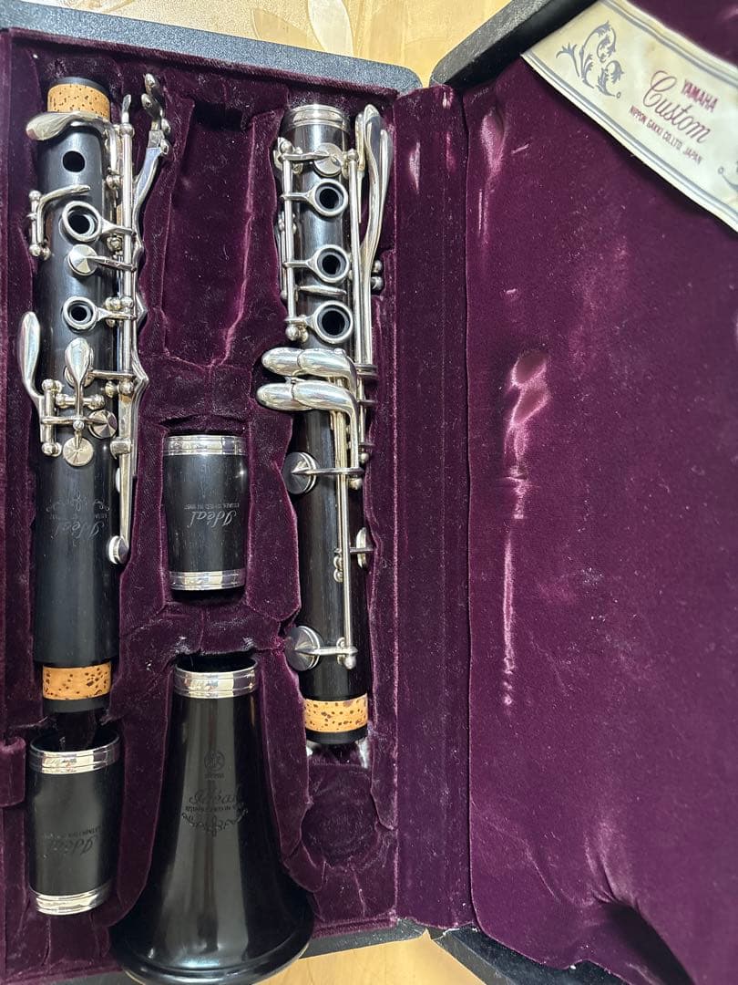【カマキリ】木製クラリネットYAMAHA イデアル　B♭管　YCL-950