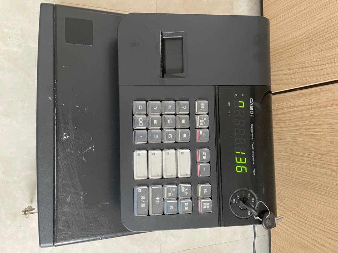 CASIO コンパクトレジスター 17CR