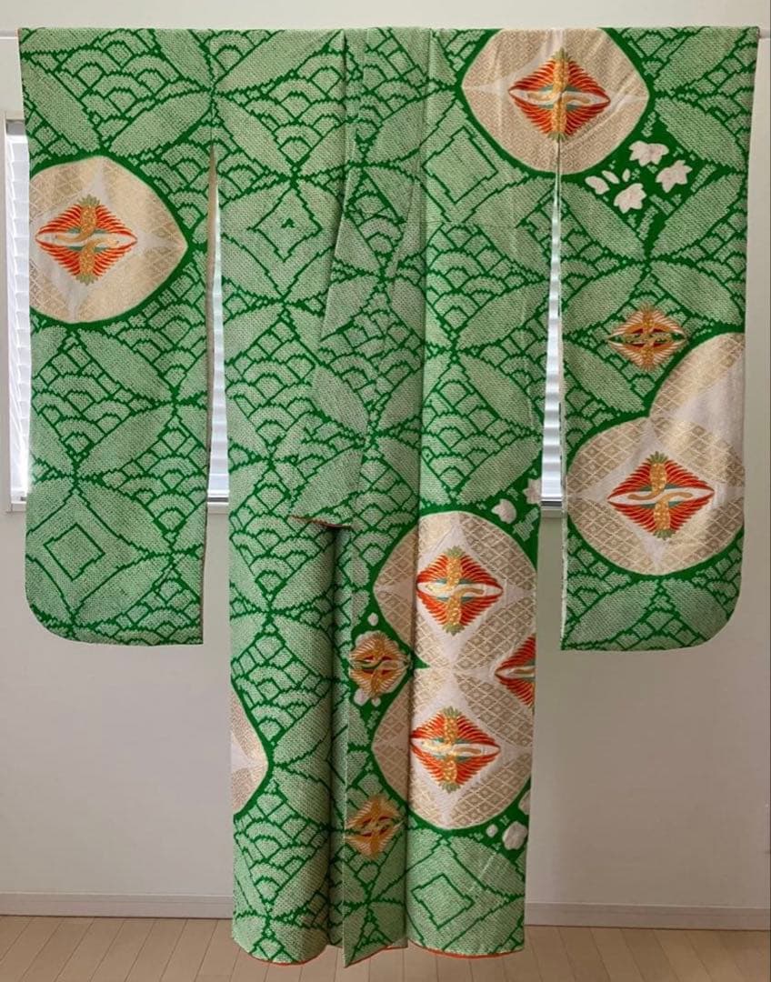 sanasanacat 振袖 袴 成人式 卒業式 結婚式 古典柄 正絹