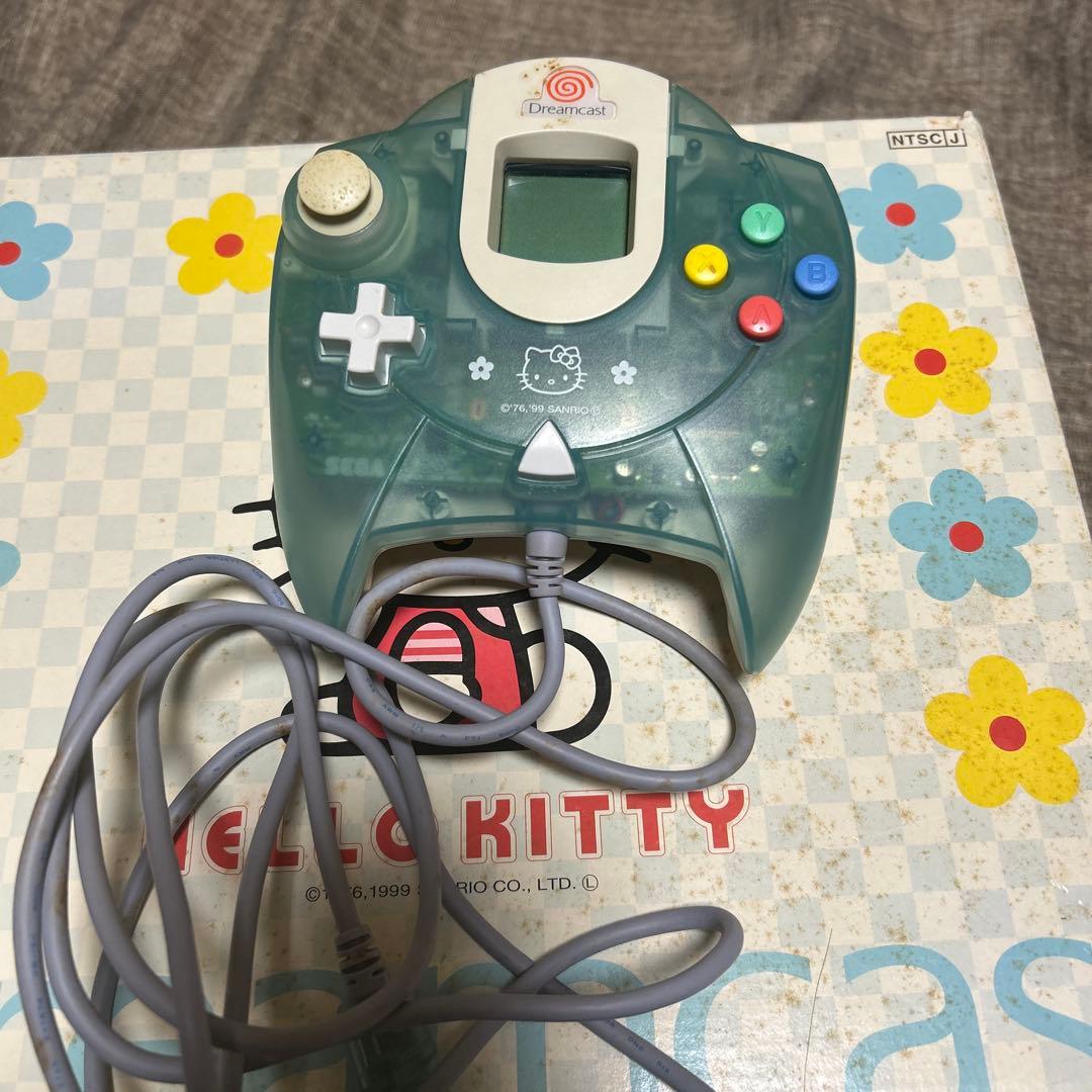 ハローキティ ドリームキャスト 本体とキーボードセット