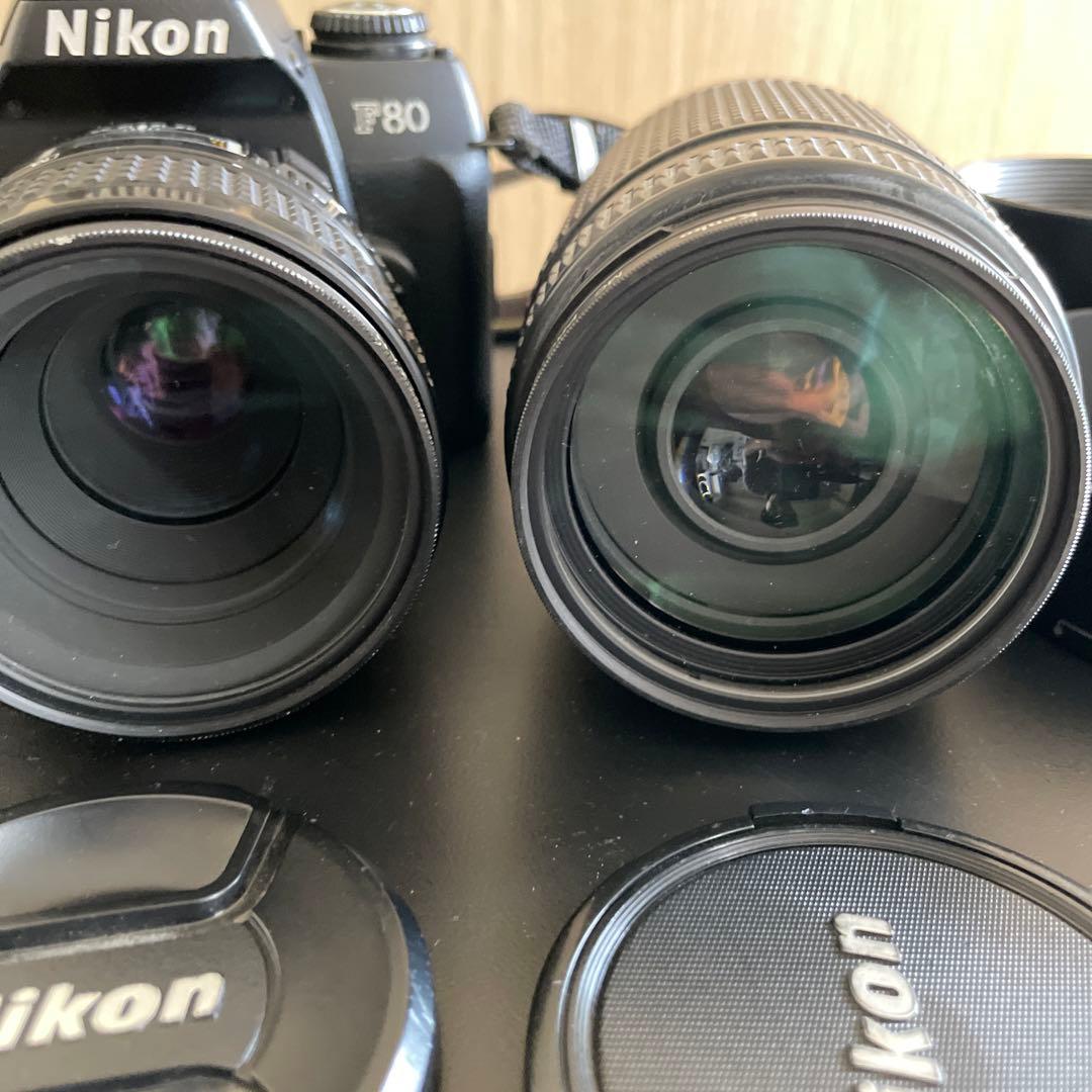 NIKON フィルムカメラ F80 ズームレンズ 70-300ミリ