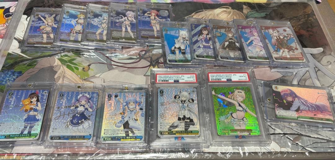 値下げ不可ヴァイスシュヴァルツ　ホロライブ　引退品　16枚まとめ売り　白上フブキ