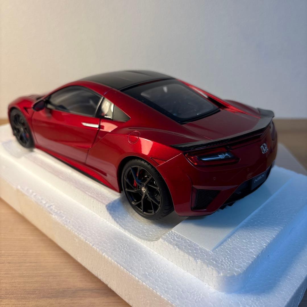 オートアート　ホンダ NSX NC1 1/18 ミニカー レッド