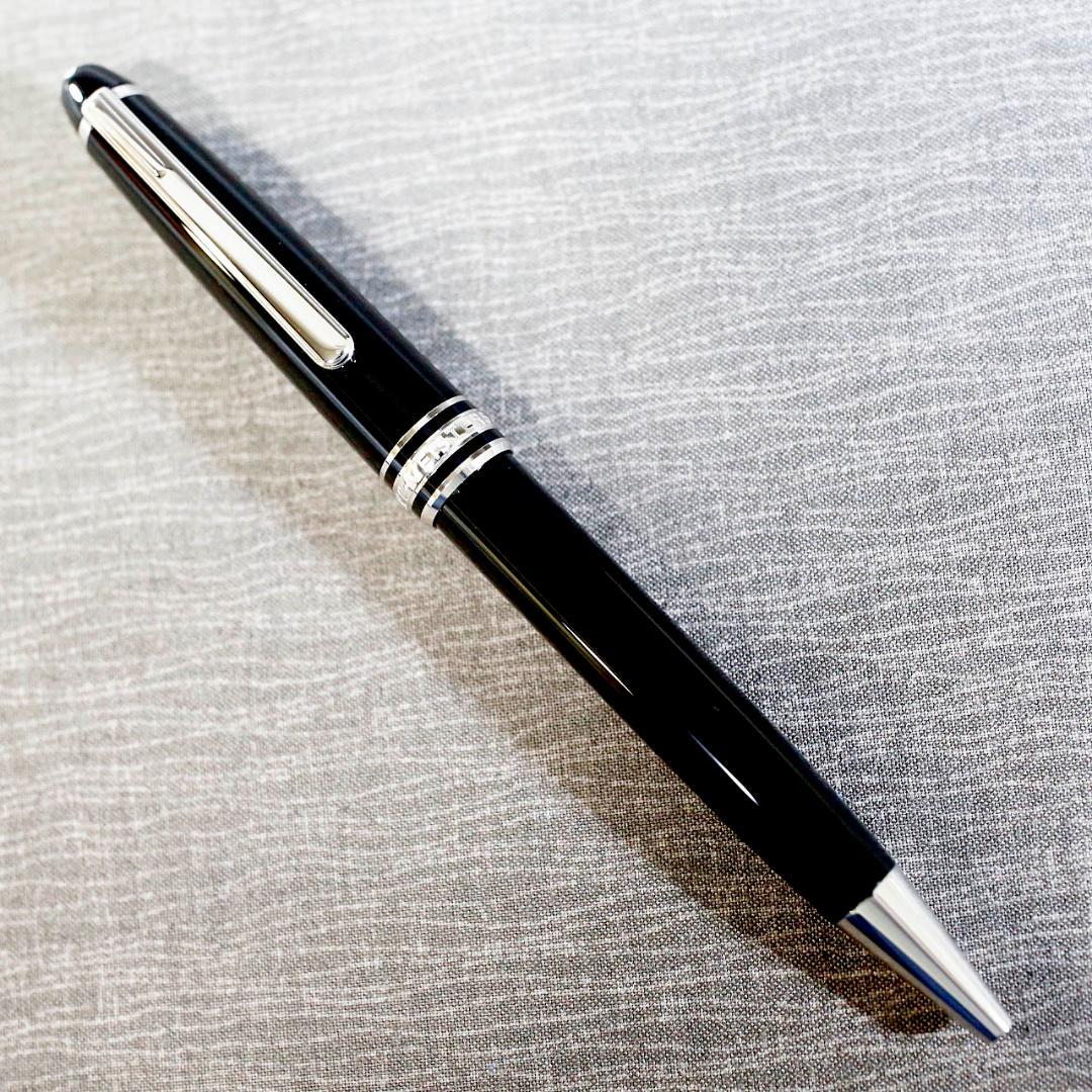 【極美品 送料込み】モンブラン ボールペン １６４ マイスター プラチナ ②