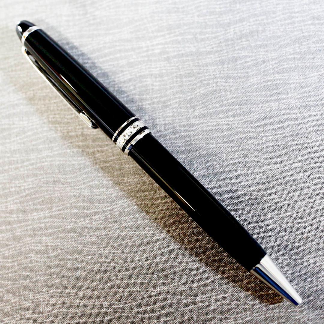 【極美品 送料込み】モンブラン ボールペン １６４ マイスター プラチナ ②