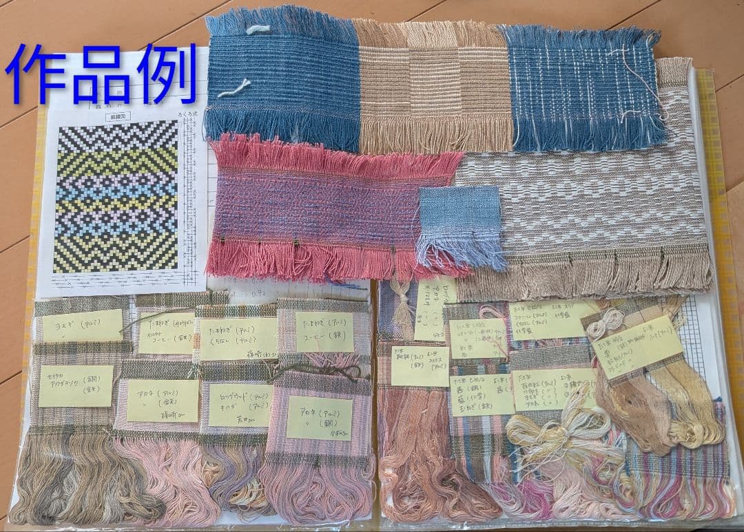 【jmwag＆d】 藤倉紡織機TT90（旧型）4枚綜絖6本踏み木/筬・綜絖