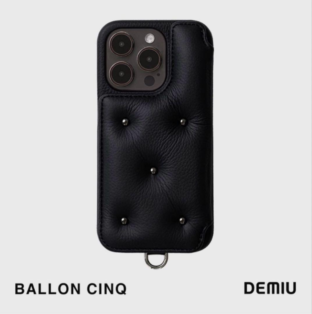 DEMIU BALLON CINQ デミュウ　バロンサンク　ブラック　13pro