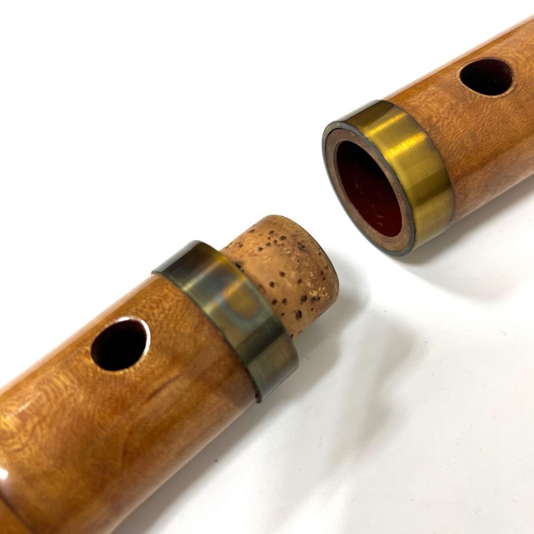 和楽器　尺八　本体　一尺八寸