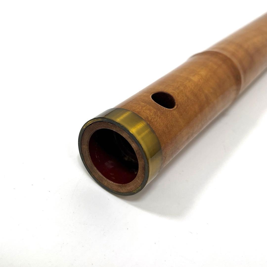 和楽器　尺八　本体　一尺八寸
