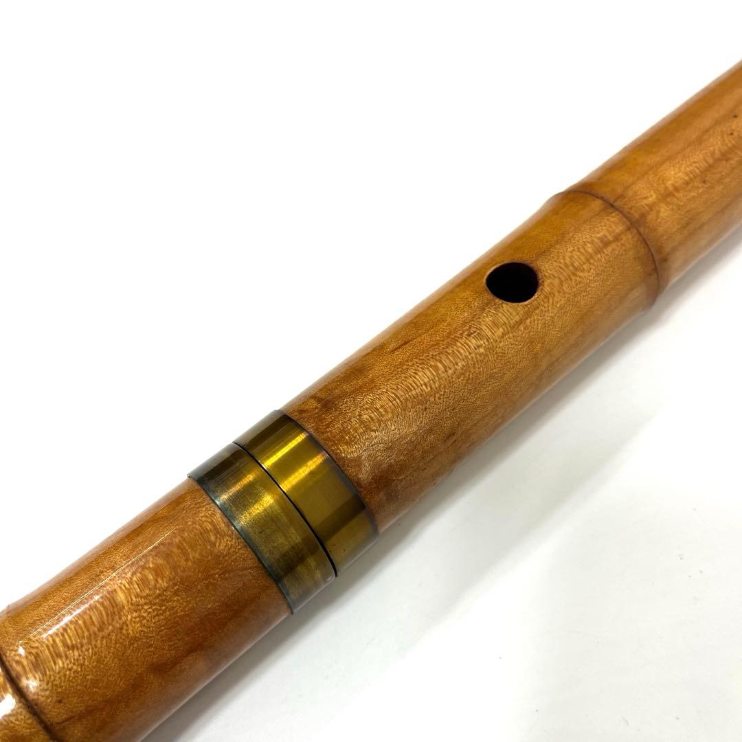 和楽器　尺八　本体　一尺八寸