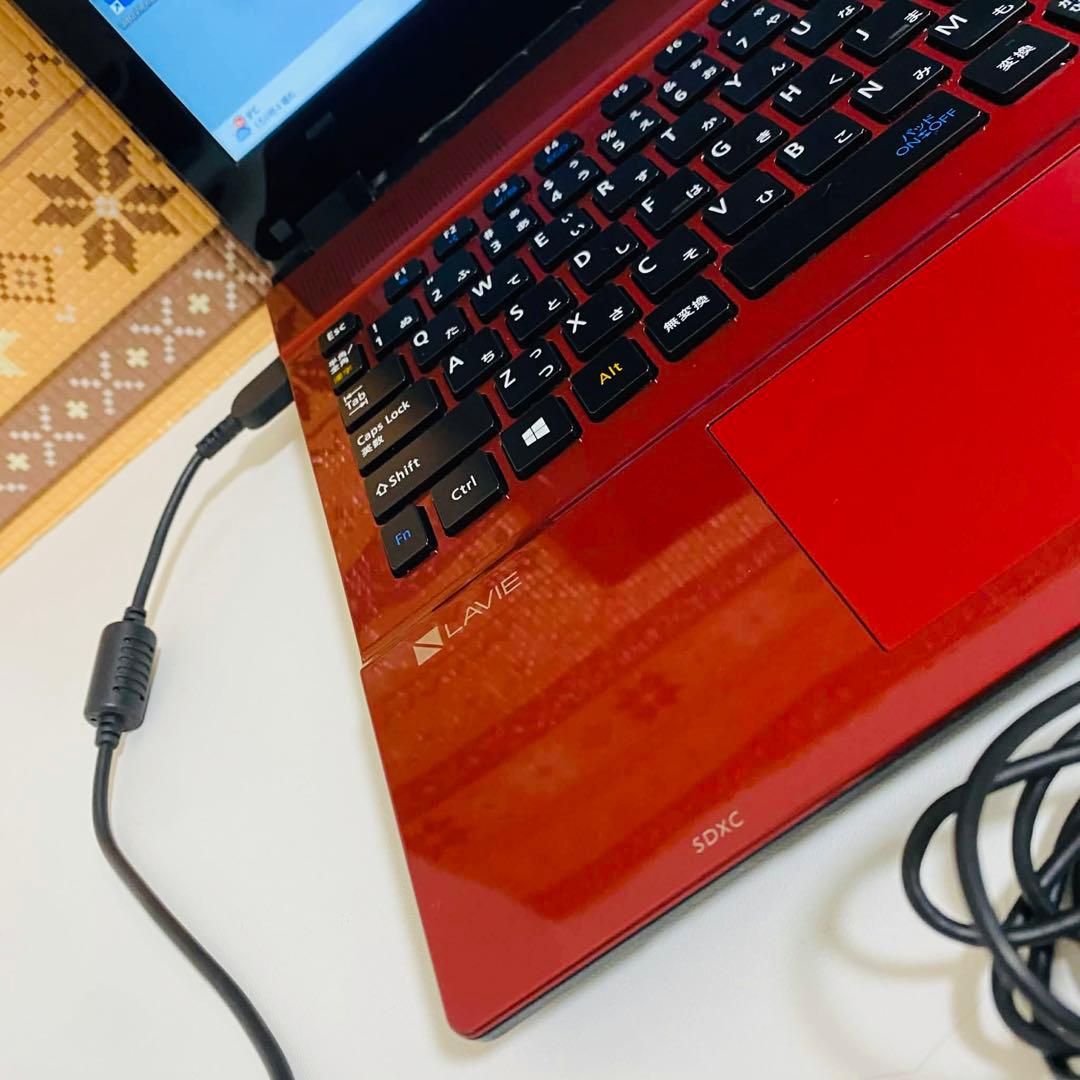 Y999 NECノートパソコンSSDメモリ8G第7世代Windows11オフィス