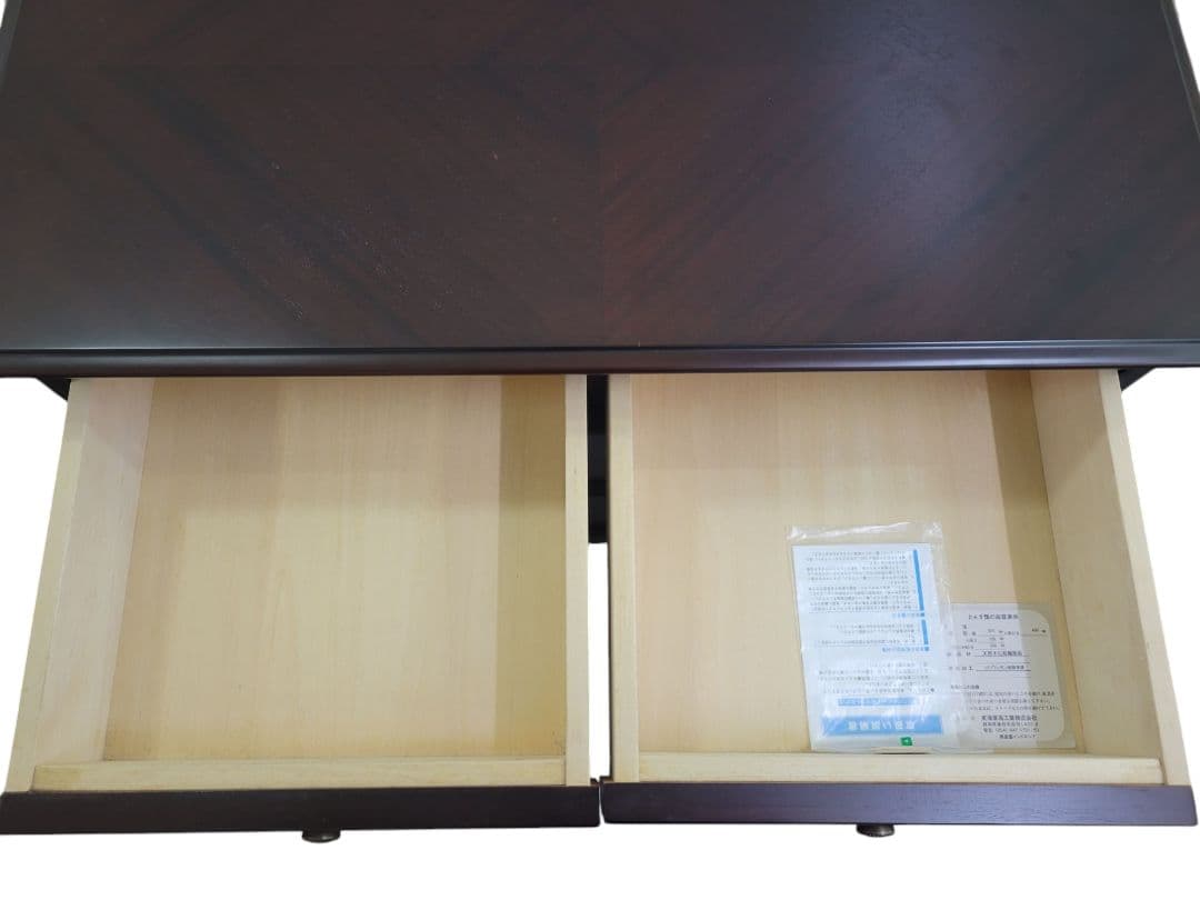 東海家具 フルール Fleur チェスト 85 ブラウン チェスト 猫脚