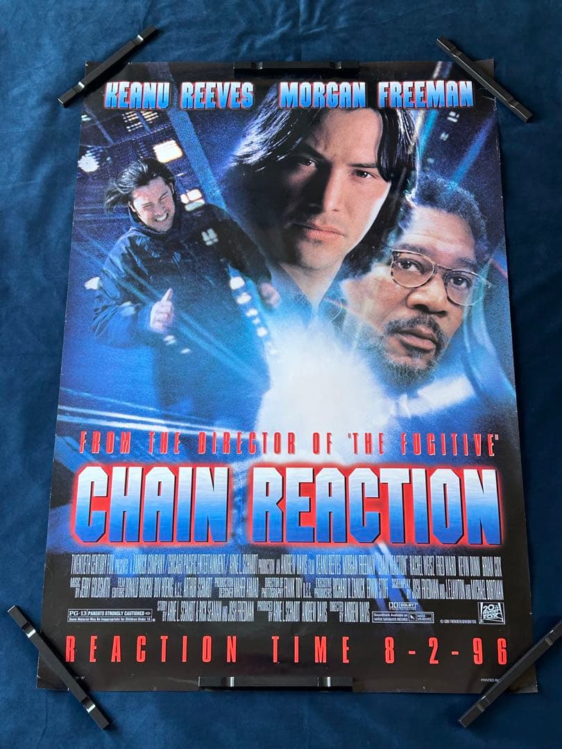 チェーン・リアクション　USオリジナル映画ポスター