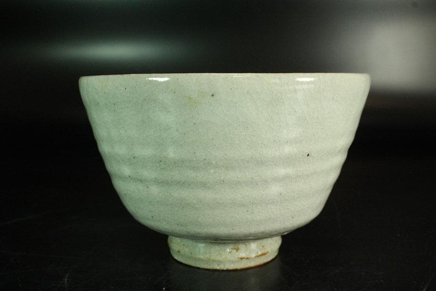 茶道具 浅見祥瑞作 井戸写茶碗 煎茶 美品 共箱(K-YC424)