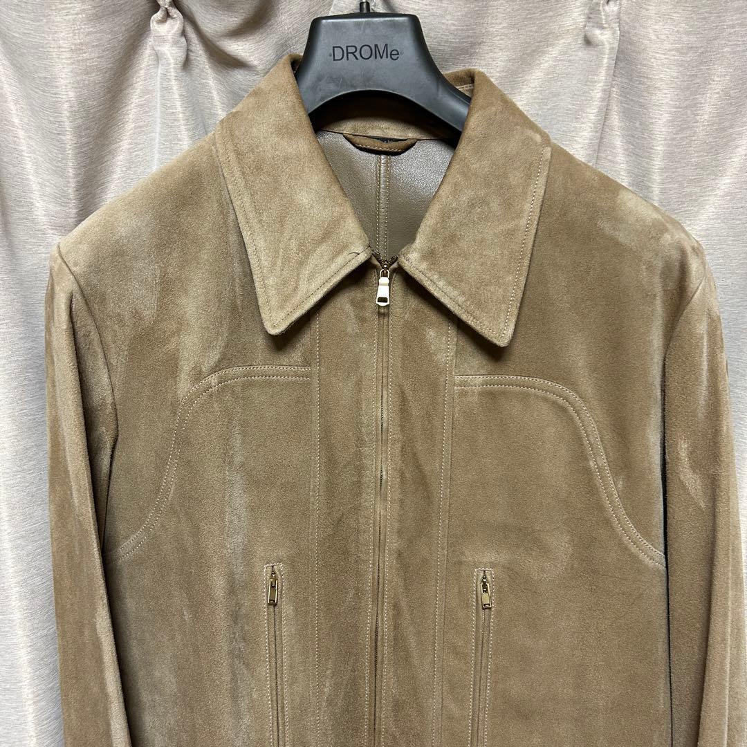 GUCCI スエード レザージャケット