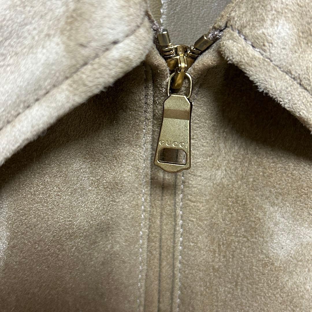GUCCI スエード レザージャケット