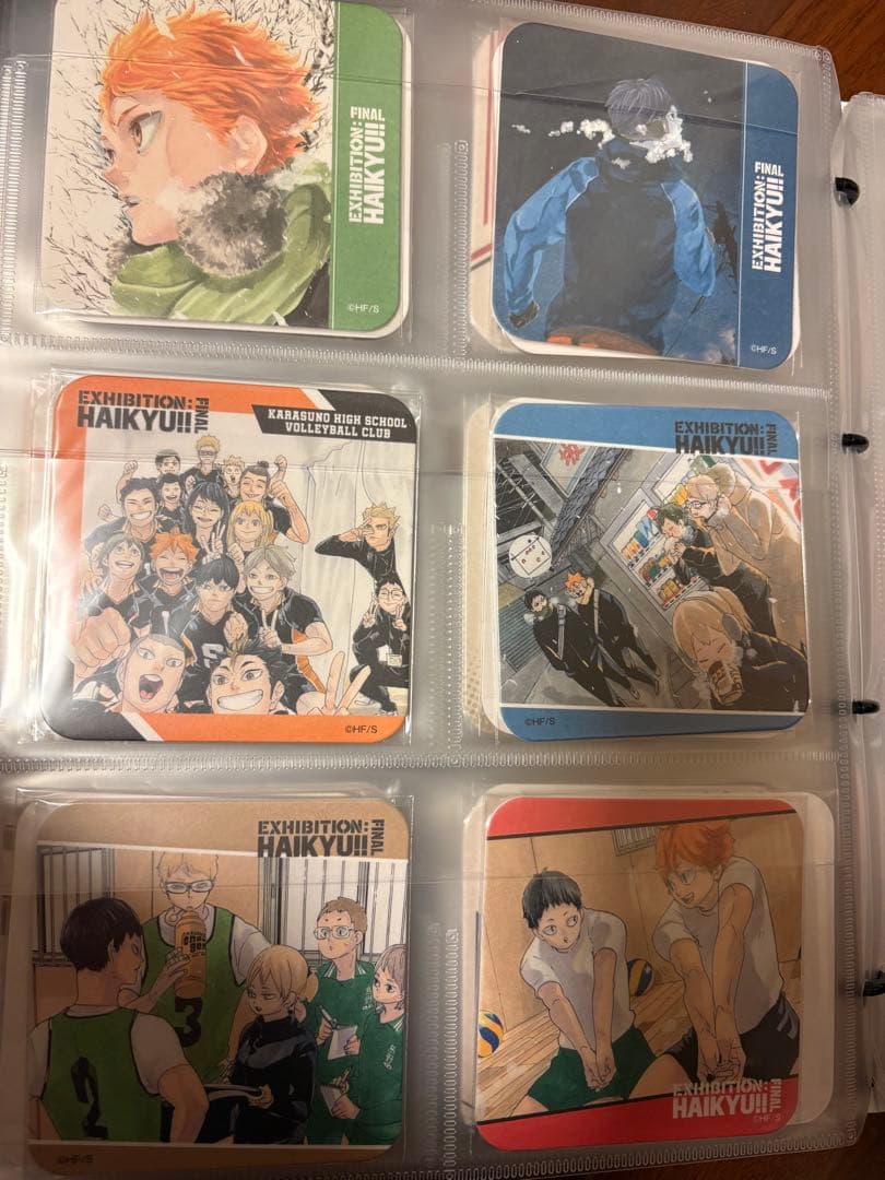 ハイキュー!! ハイキュー展 コースターBOX 第5弾　原画展 特典 48枚