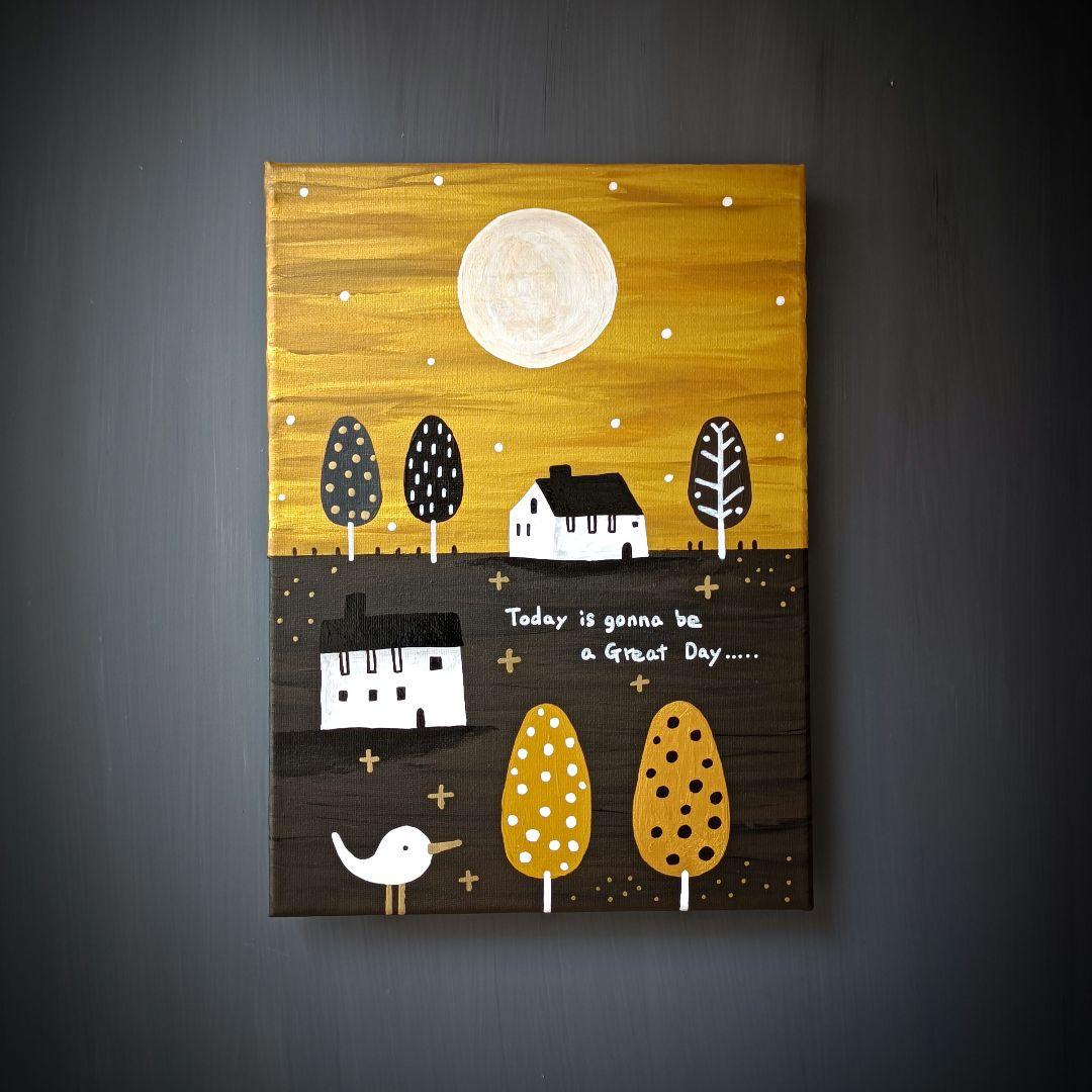 ✿月野乃亜 Unique F4／333×242mm 現代アート 250827