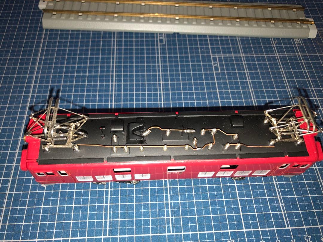 【通電のみ確認】カツミ HOゲージ鉄道模型　ＥＤ７０　KTM　KATSUMI