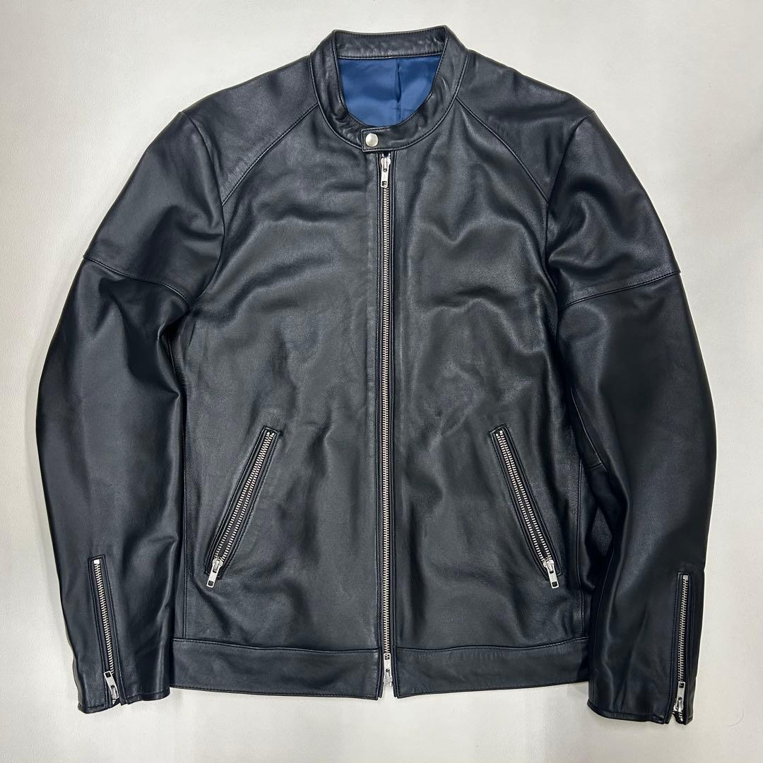 羊革　シングルライダース　黒　THE SHOP TK ラムレザージャケット