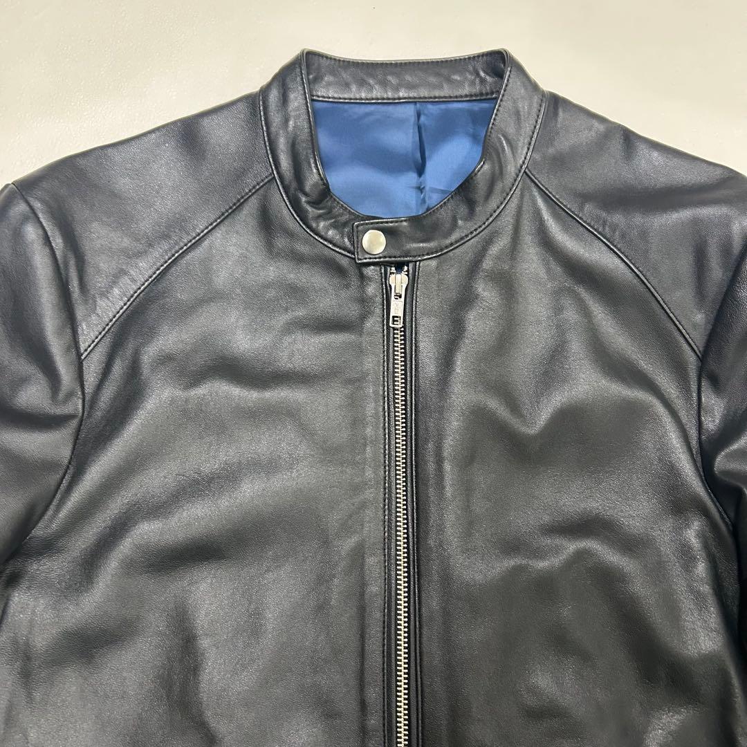 羊革　シングルライダース　黒　THE SHOP TK ラムレザージャケット