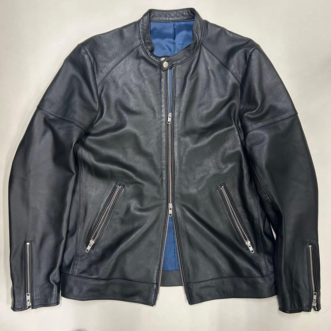 羊革　シングルライダース　黒　THE SHOP TK ラムレザージャケット