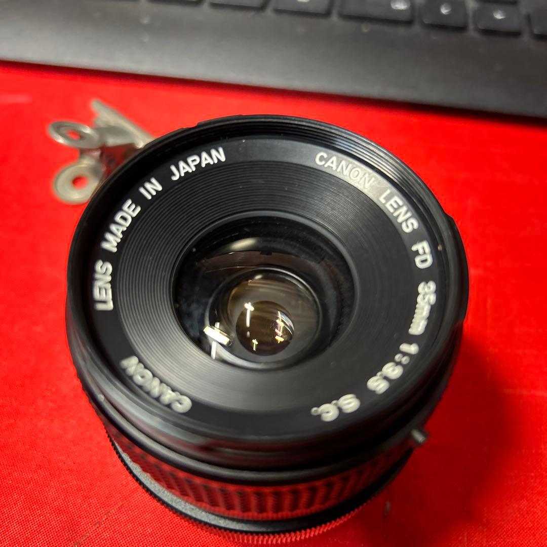 Canon FTb 一眼レフカメラ 50mmレンズ+35mmレンズ付