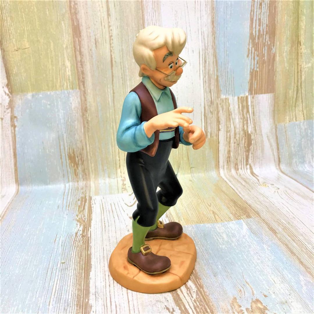 WDCC ピノキオ Pinocchio ゼペットじいさん 陶器製 フィギュア