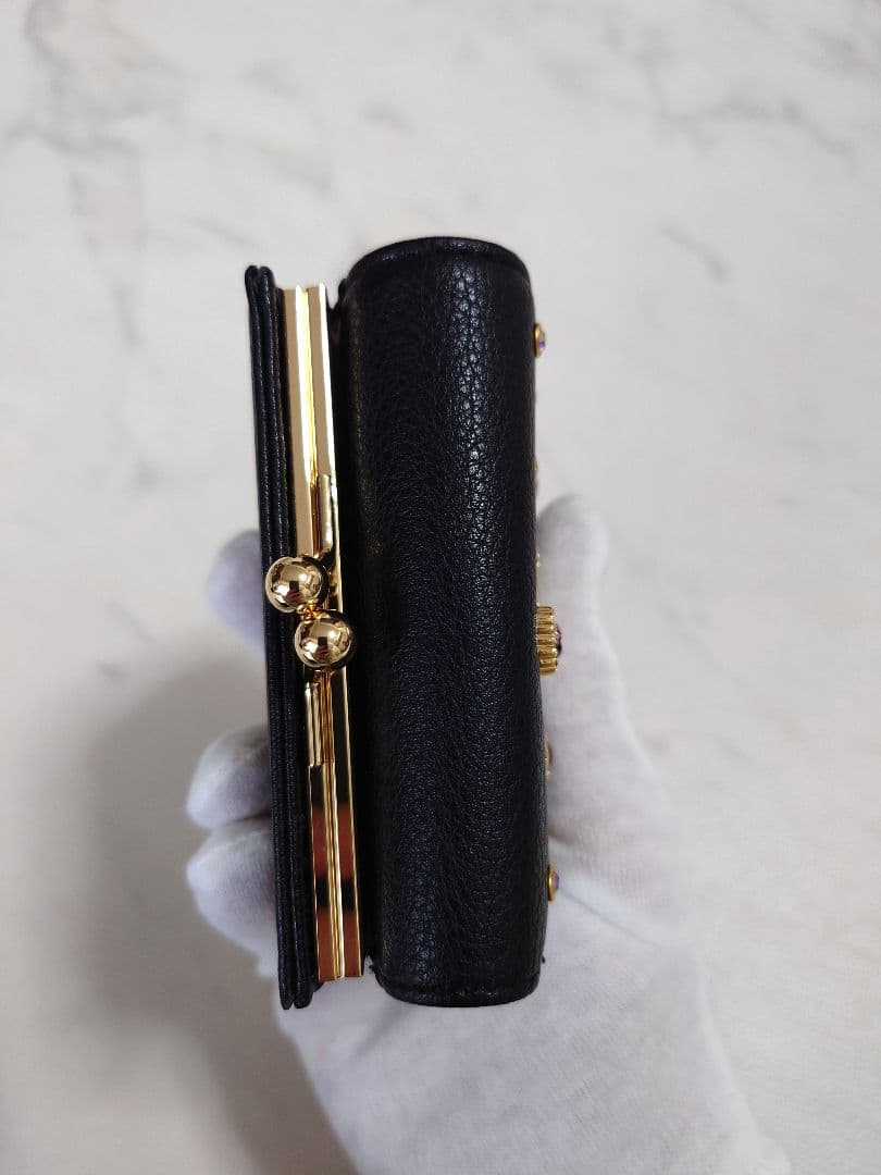 【新品未使用】サマンサベガ クロミコレクション ビジュー折財布 完全販売終了品