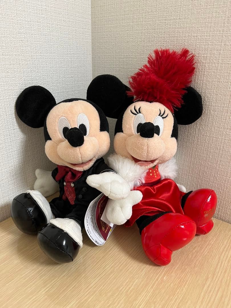 【新品未使用タグ付き】ビッグバンドビートBBB ミッキーミニー　ペア　ぬいぐるみ