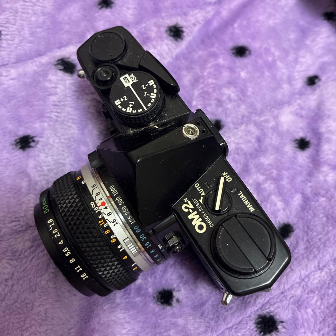 OLYMPUS オリンパス OM-2N BK+AUTO-S 50/1.8 セット