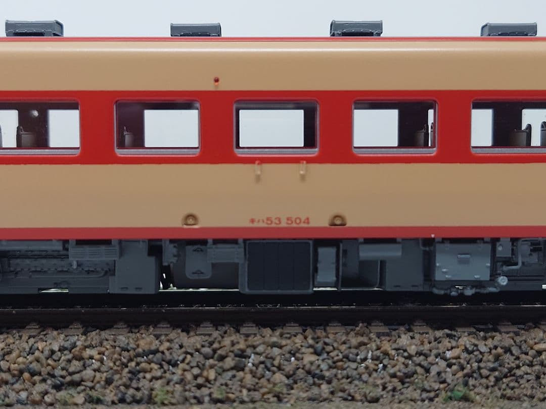 U-TRAINS　キハ53-504 札沼線時代晩年「札ナホ」 完成品