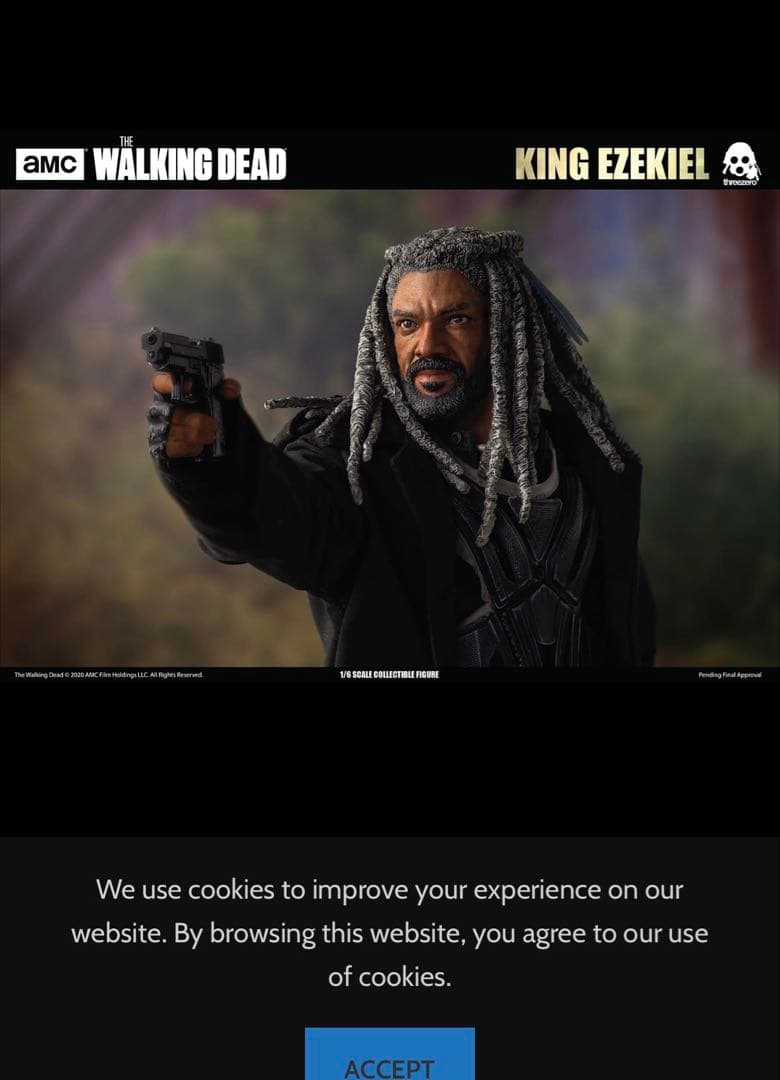 SF・ファンタジー・ホラー threezero THE WALKING DEAD KING EZEKIEL