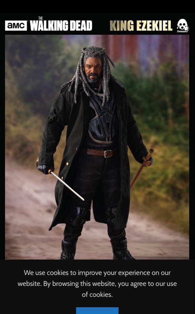 SF・ファンタジー・ホラー threezero THE WALKING DEAD KING EZEKIEL