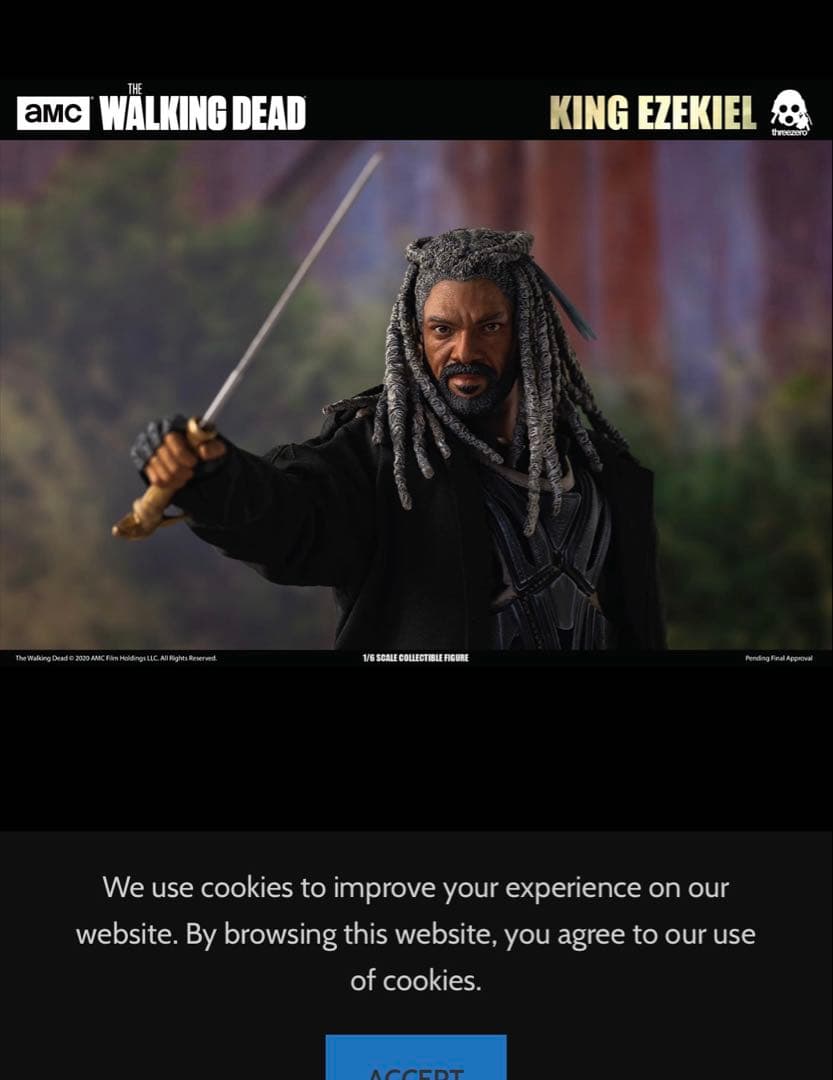 SF・ファンタジー・ホラー threezero THE WALKING DEAD KING EZEKIEL